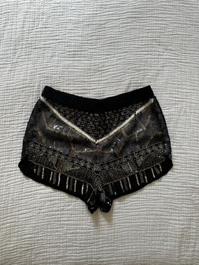 Sequin shorts